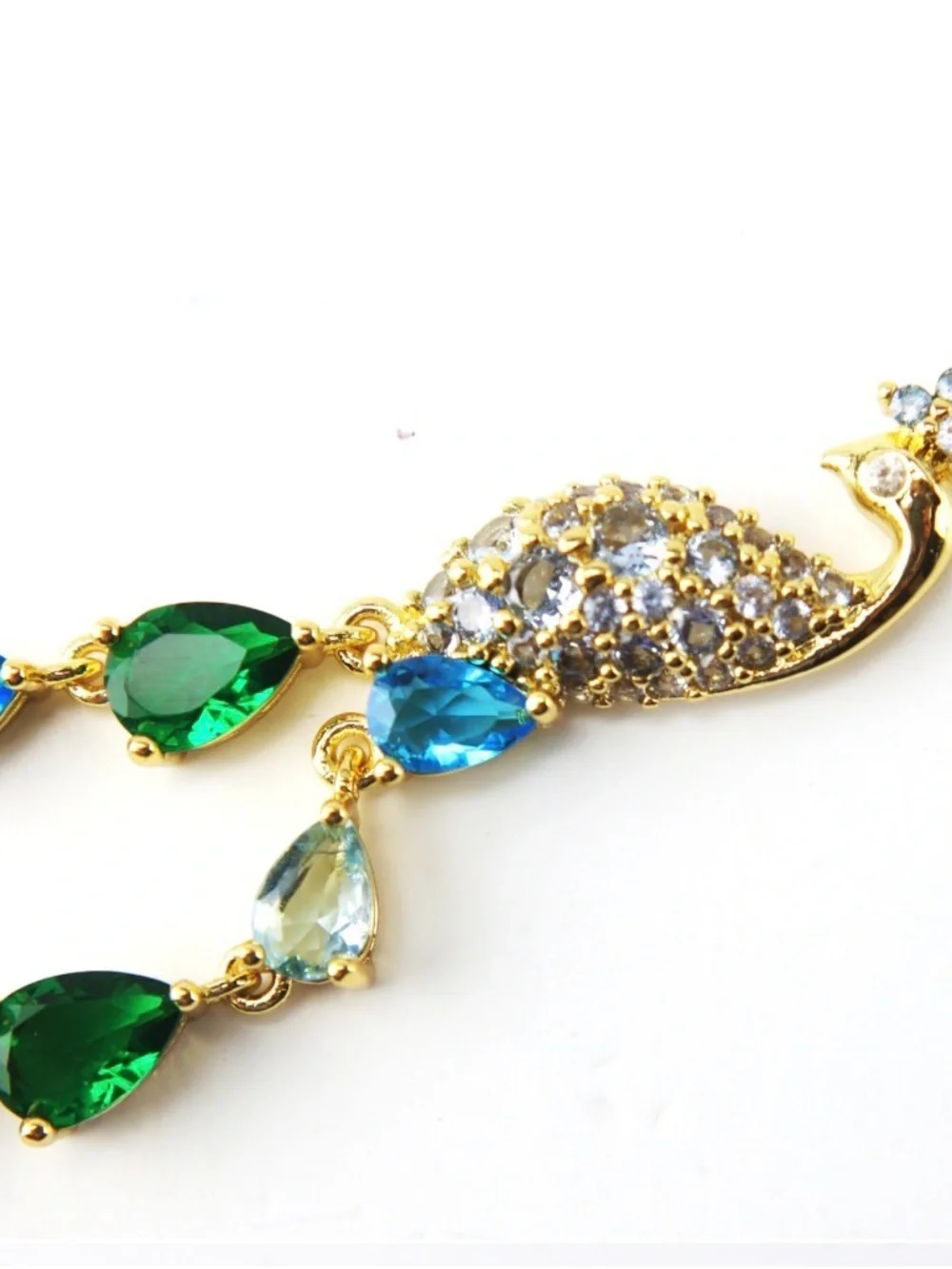 NWOT Kate Spade Perfect Plume Peacock Necklace